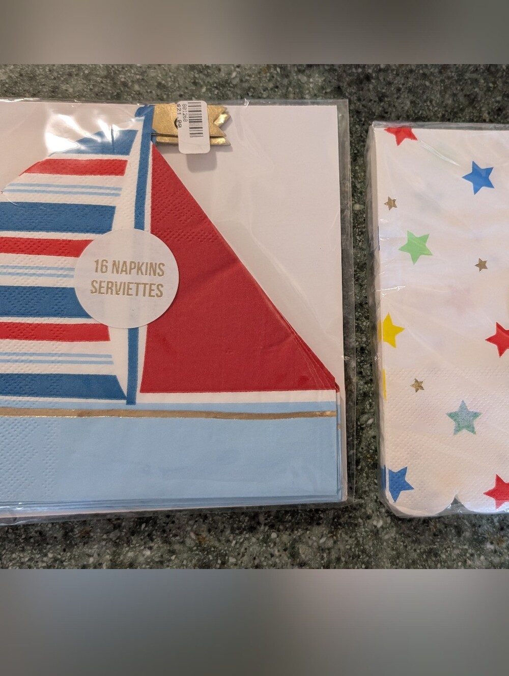 Assorted Cocktail Napkins And Cups - Picture 5 of 12